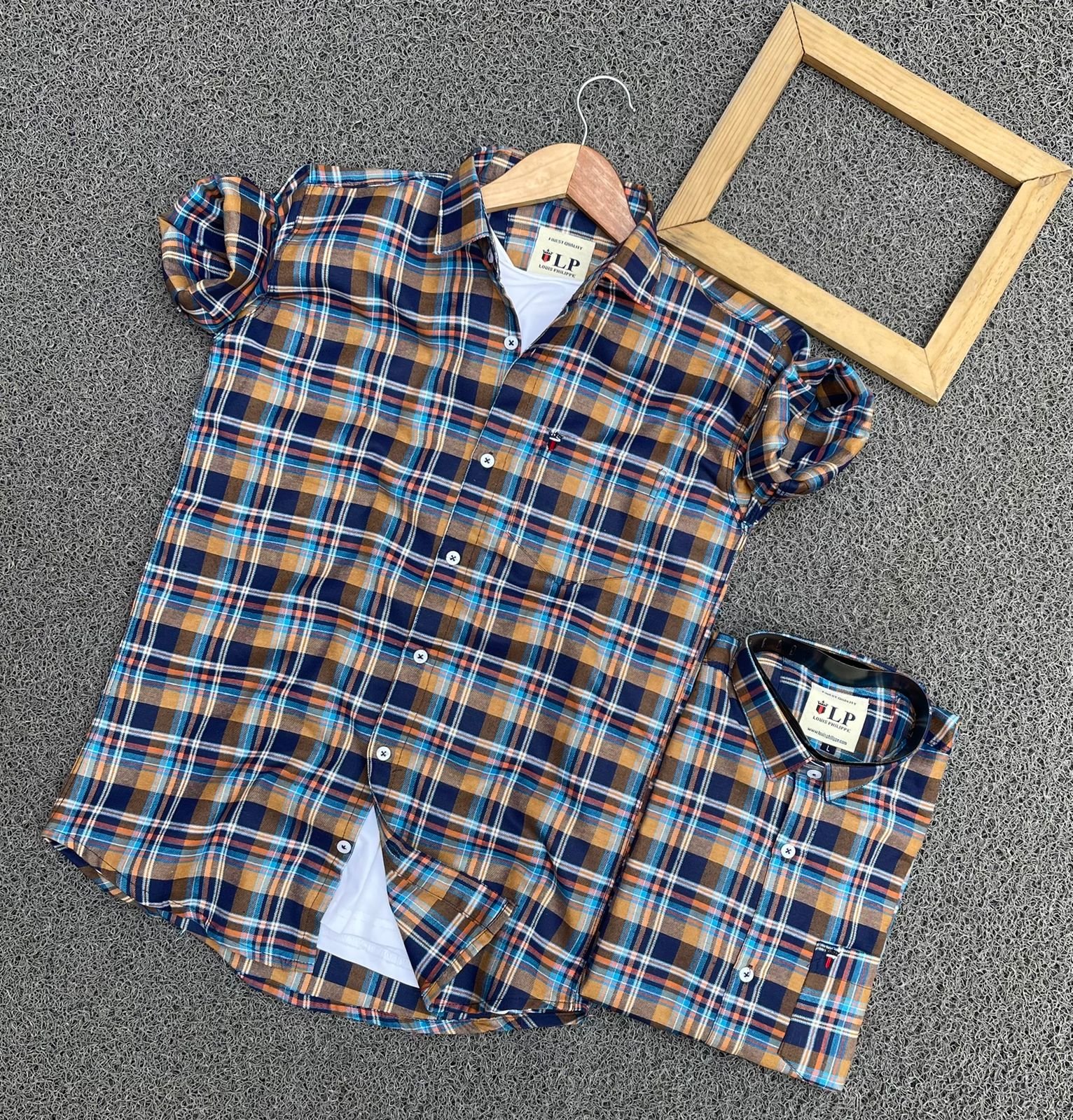 Premium Cotton Check Shirt - Evilato