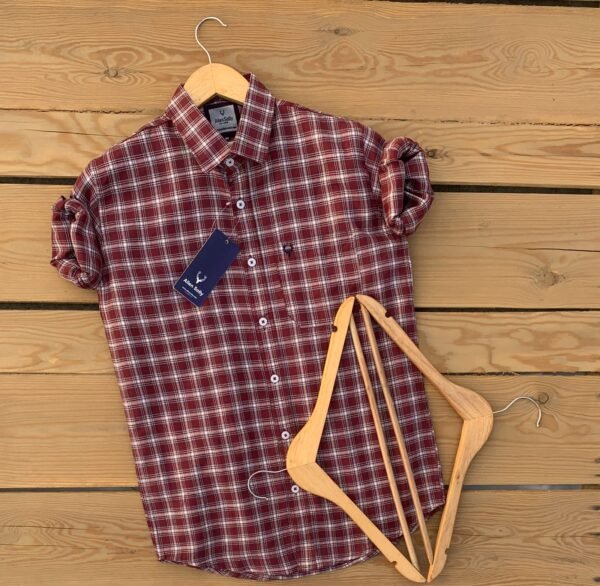 Cotton Check Shirt For Men