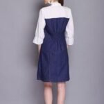 Stylish Party Wear Denim Dress