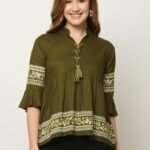 Party wear Embroidery Top