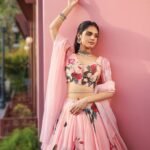 Party Wear Fancy Printed Striched Lehenga Choli