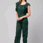 Formal Plan Jumpsuit For Girls