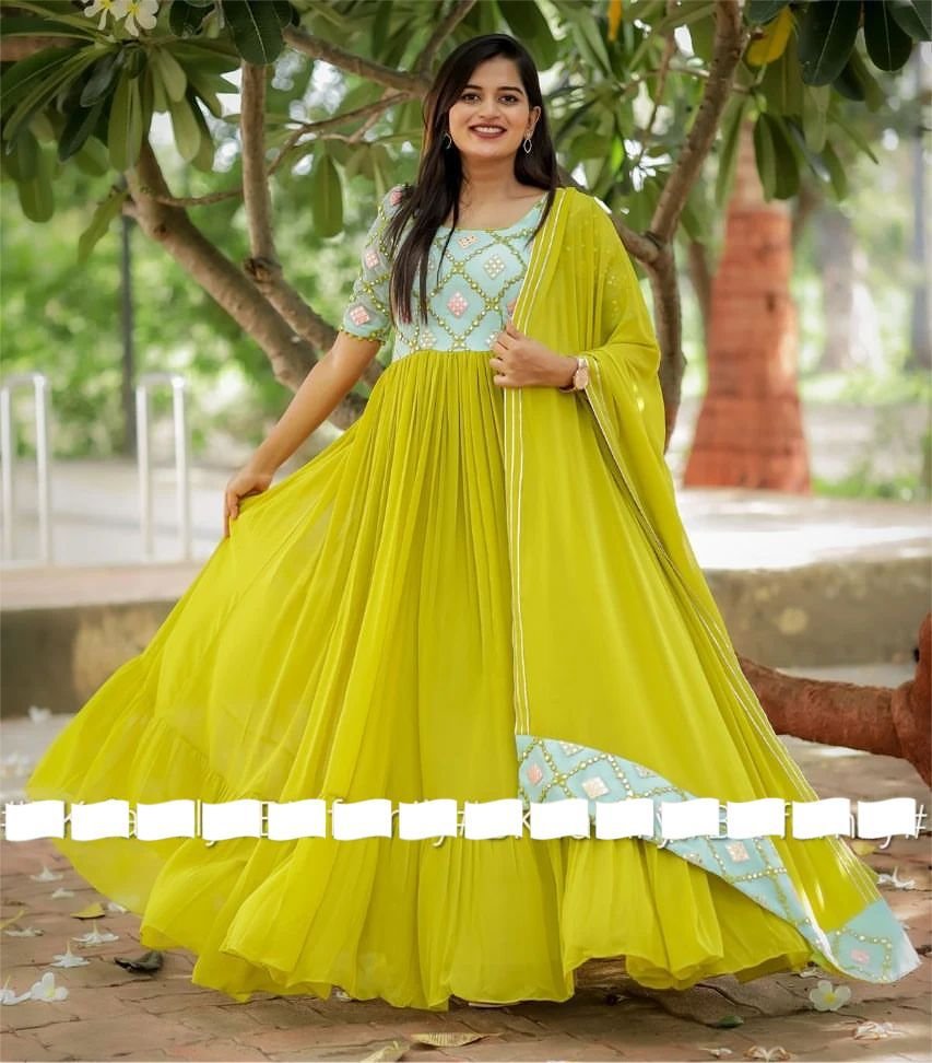 Indo western mehndi dress online | Buy mehndi outfits