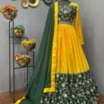 Beautiful Gown For Haldi Function For Bride