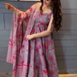 Designer Printed Dress For wedding For Girls