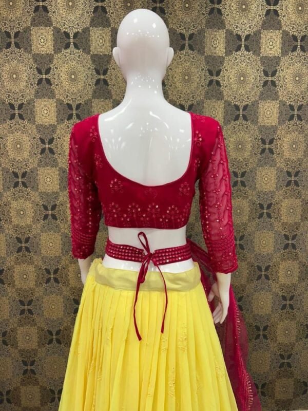 Designer Lehenga Choli For Haldi Function