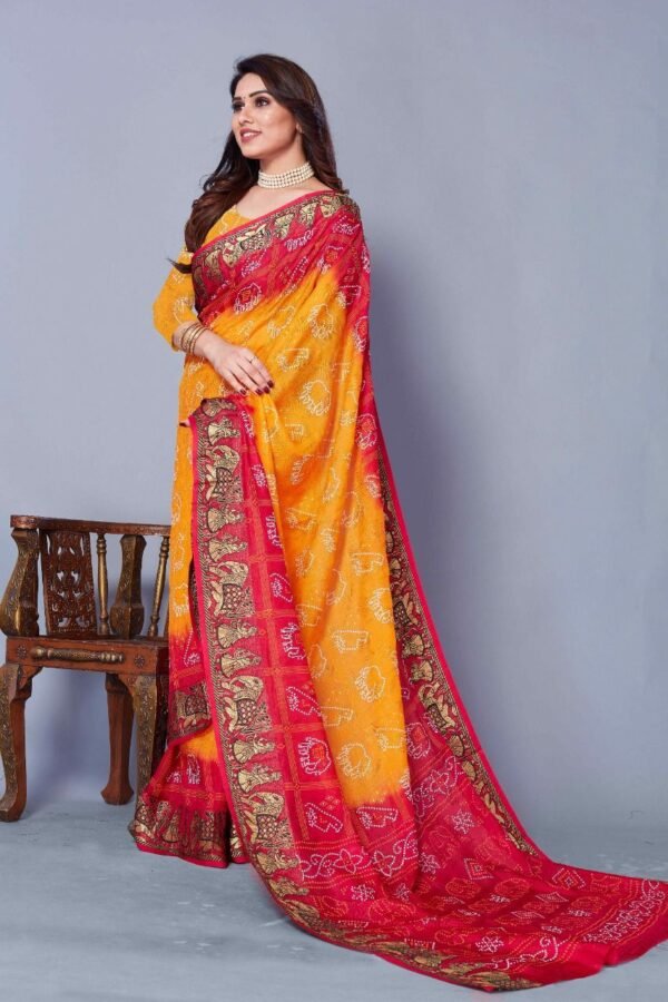 Printed Party Wear Saree For Women