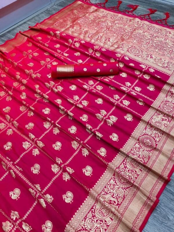 Silk Saree For Wedding Reception