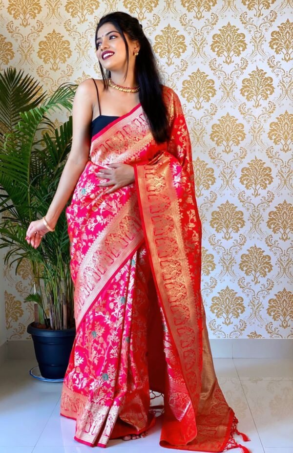 Silk Saree For Wedding Reception