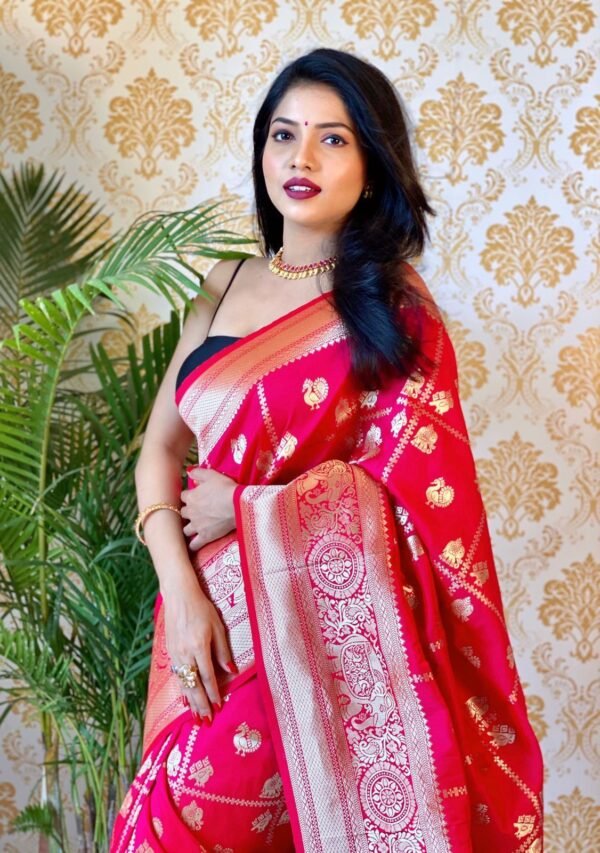 Silk Saree For Wedding Reception