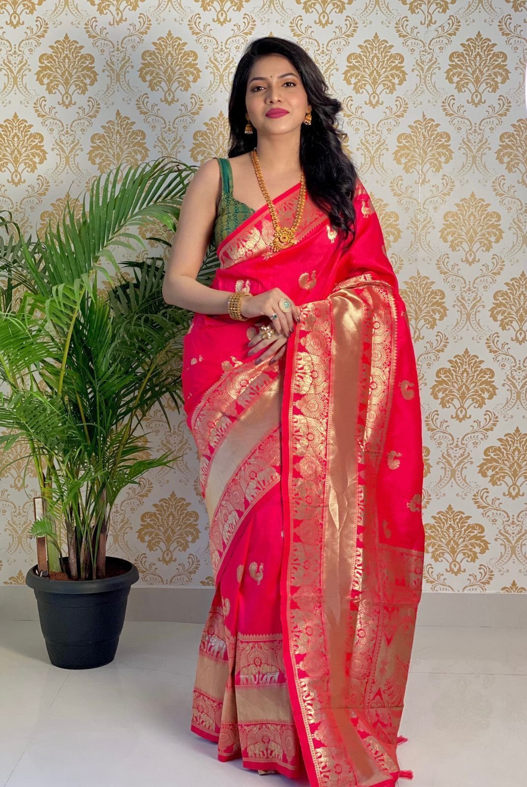 Adorning Patola Silk Reception Classic Saree