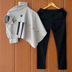 Formal Lycra Pant Shirt Combo For Men