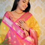 Yellow Party Wear Saree For Wedding Function