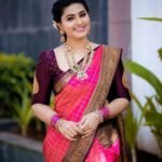 Stylish Party Wear South Indian Style Silk Saree