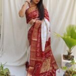 Bandhani Party Wear Saree