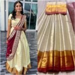 Party Wear South Indian Half Saree