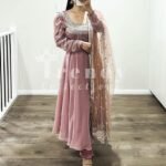 Stylish Gown With Dupatta For Party