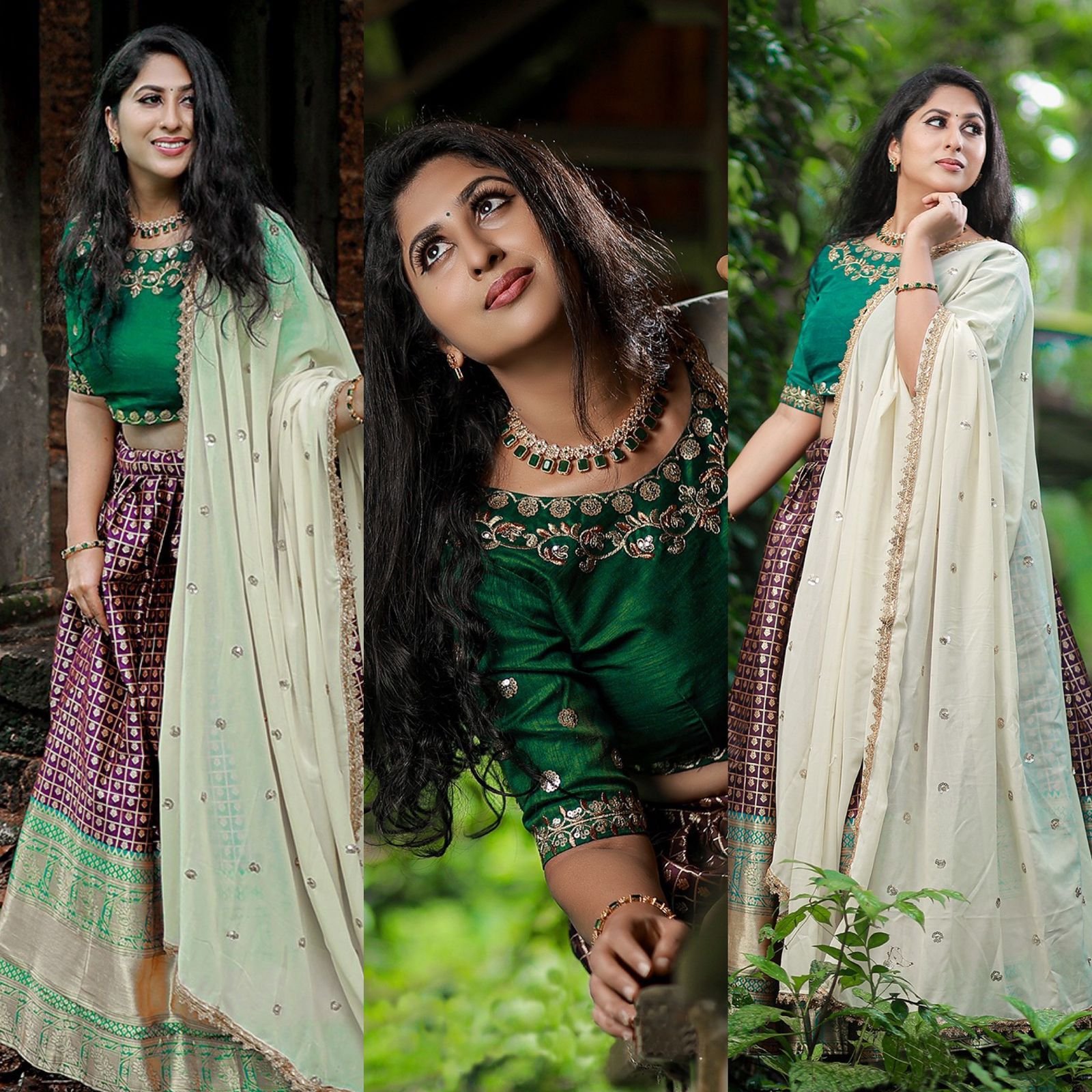 Devsena Pure Silk Zari Weaving South Indian Lehenga at Rs.1049/Piece in  surat offer by ETHEREAL VASTRALAY