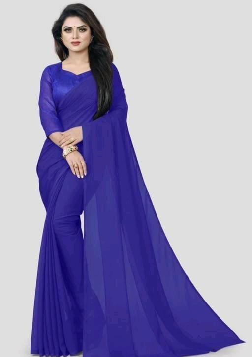 beautiful long amber haired woman in Indian blue saree | Midjourney